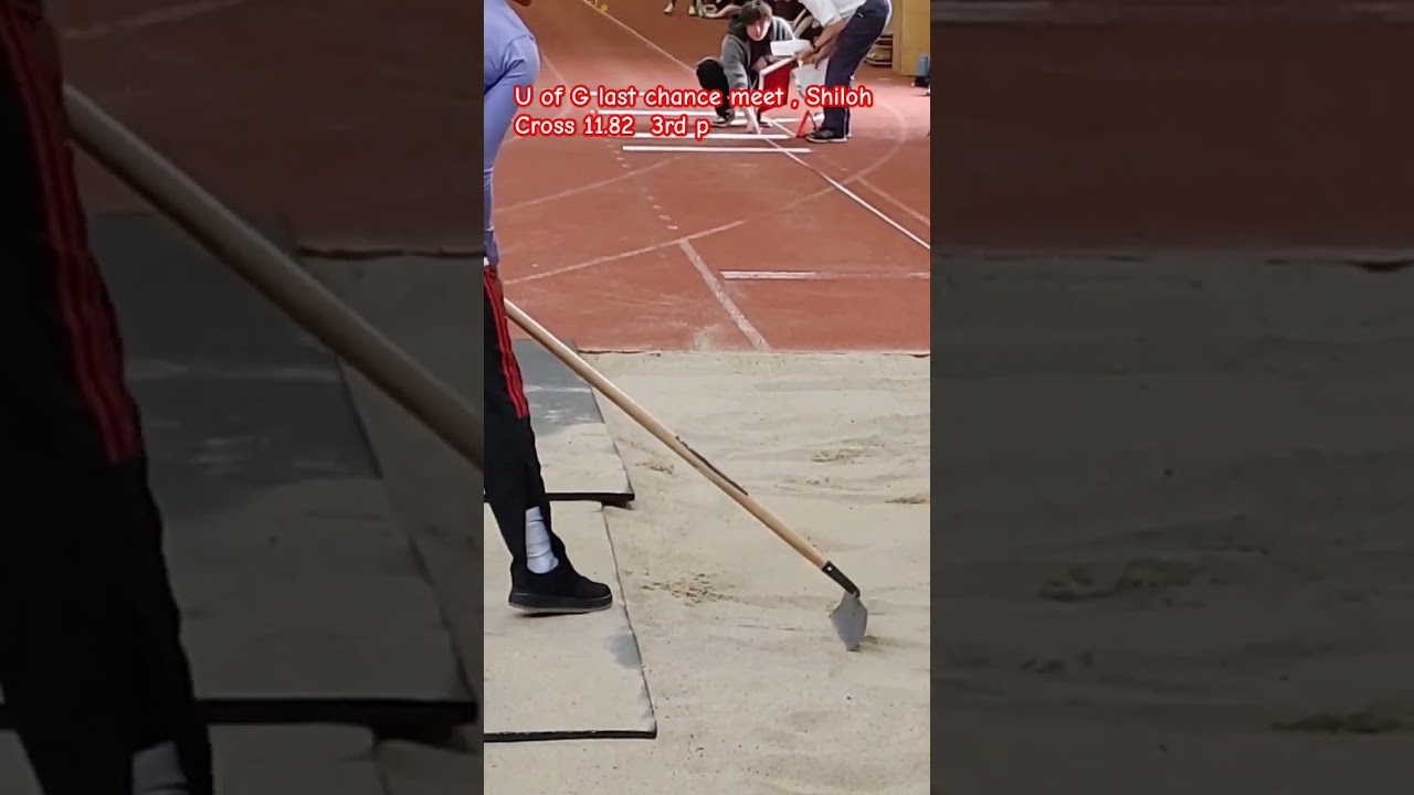 U of G last chance meet, woman open T jump Shiloh Cross Nation's 1 ranked 16 year old 11.82m 3rd p.