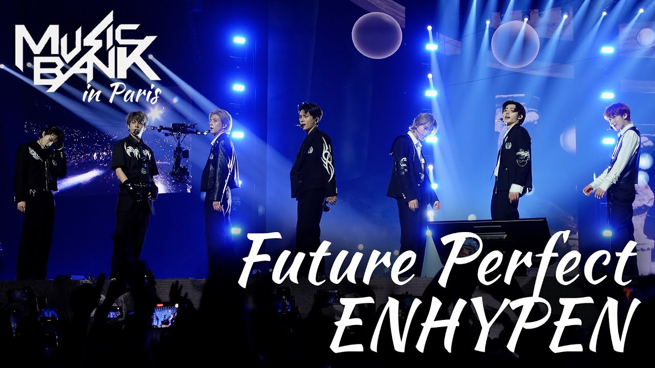 [4K] MUSIC BANK in PARIS - ENHYPEN 'Future Perfect' FRONT STAGE  Fancam
