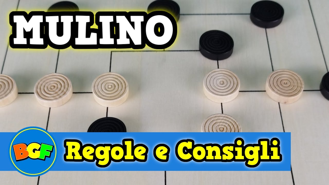 MULINO (TRIA) | L'Antico Gioco Astratto 1vs1 | Tutorial 141 Come si gioca