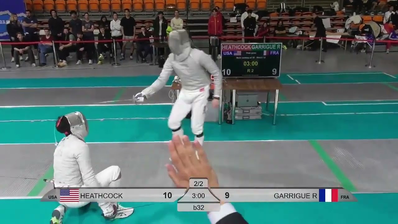 Plovdiv World Cup 2025 SMS - L32 - Colin Heathcock USA v Remi Garrigue FRA