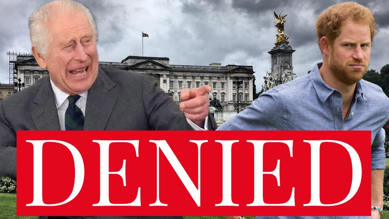 Kr&oacute;l Karol ODMAWIA błazeńskiemu księciu Harry'emu noclegu w Pałacu Buckingham po pr&oacute;bie emocjonal...