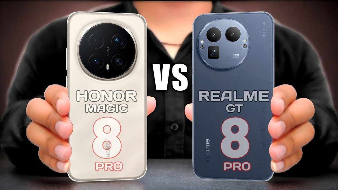 Honor Magic8 Pro Vs Realme GT8 Pro || Full Comparison ✨