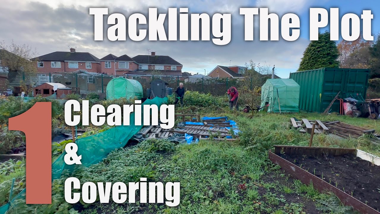 Allotment Life | Tackling The Plot | Clearing & Covering