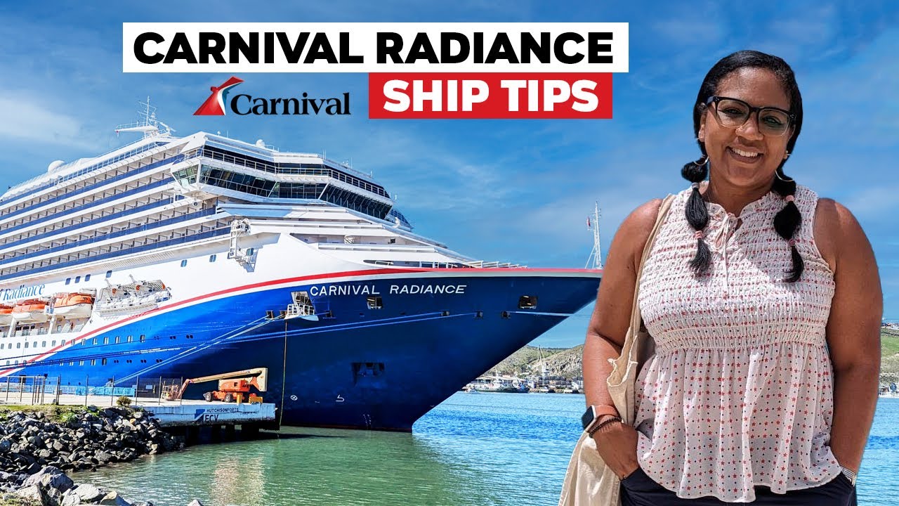 Carnival Radiance Cruise Ship Tips