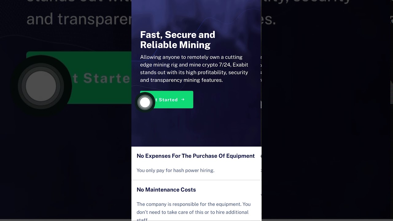 EXABIT.CO Best free BTC site