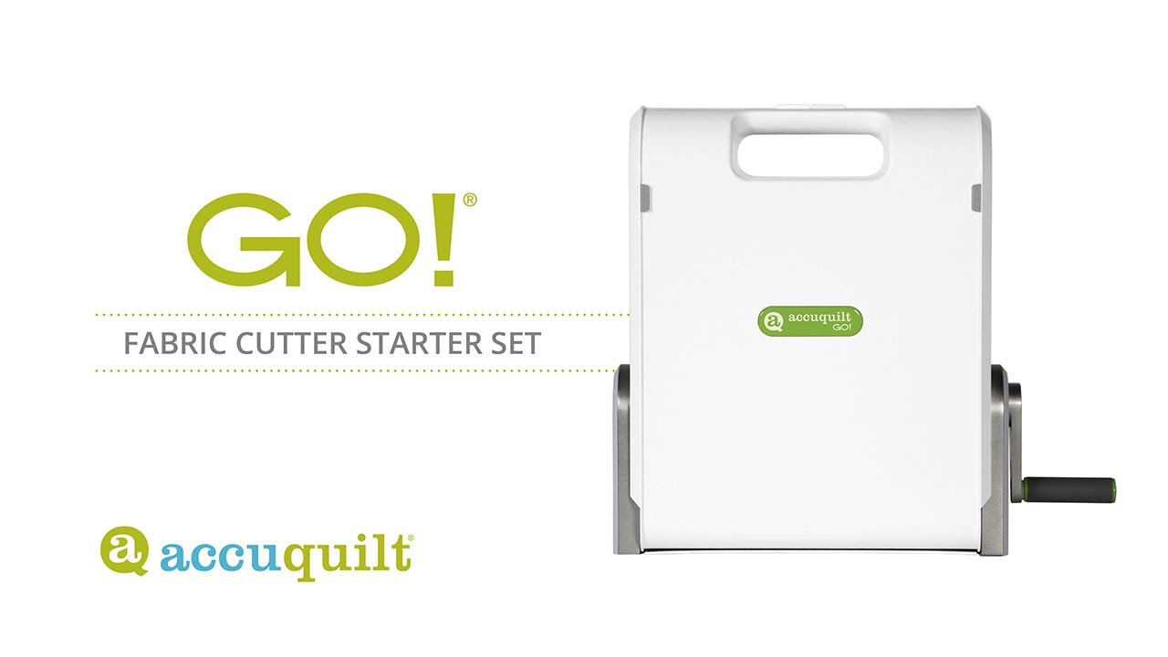 Знакомьтесь с набором для резки ткани AccuQuilt GO! Starter Set