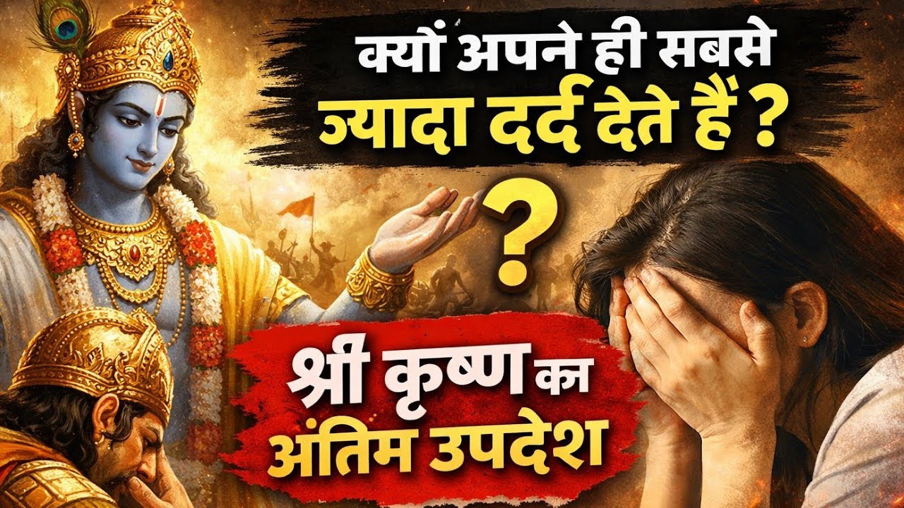 मोह और ममता का सच | श्री कृष्ण का गुप्त रहस्य जो रिश्तों का दर्द मिटा दे | Bhagavad Gita Wisdom