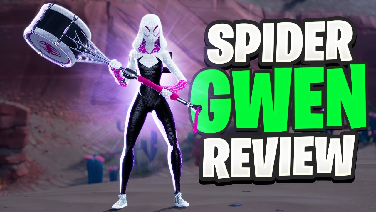 Is SPIDER-GWEN Worthy Of The Tier 100 Spot? (Spider Gwen Skin Review And Gameplay)