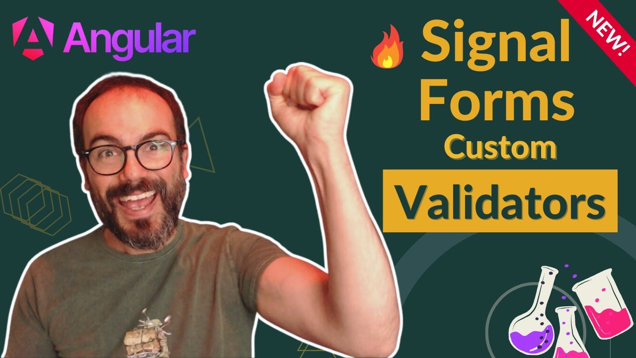 Angular Signal Forms: форма регистрации пользователя с 2 пользовательскими валидаторами!