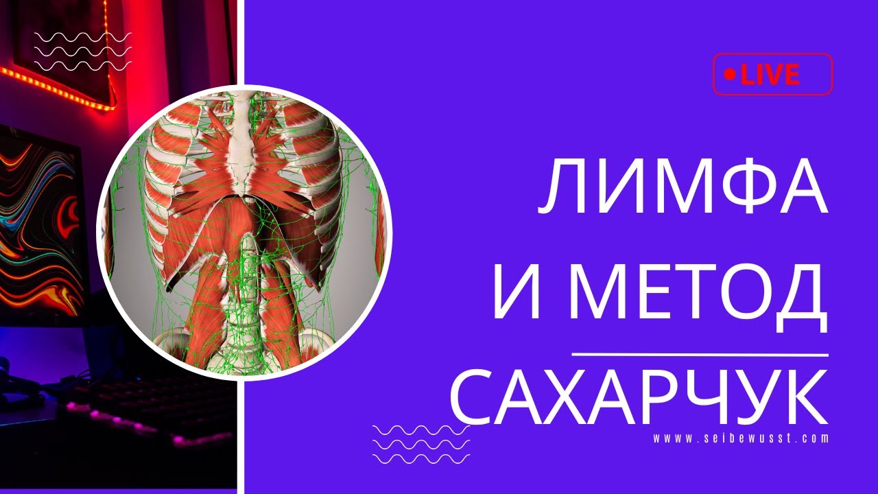 Про лимфатическую систему. Функции, проблемы, решения. Метод Сахарчук.