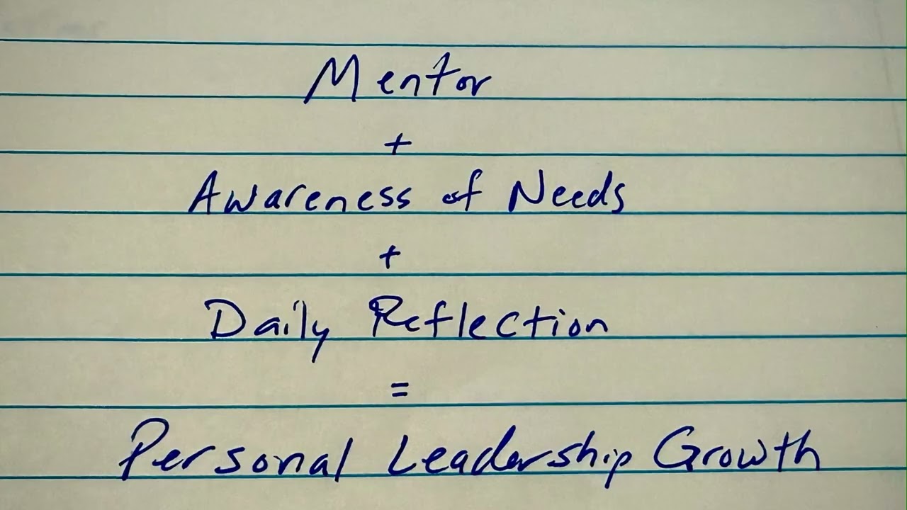 Chip Baker- Personal Leadership Growth Formula