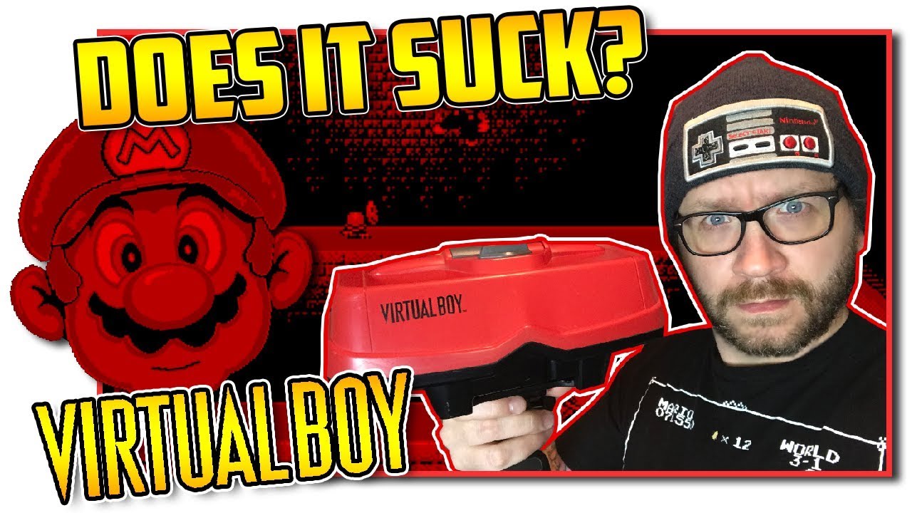 Does the Nintendo Virtual Boy Suck? Let's play it and find out!
