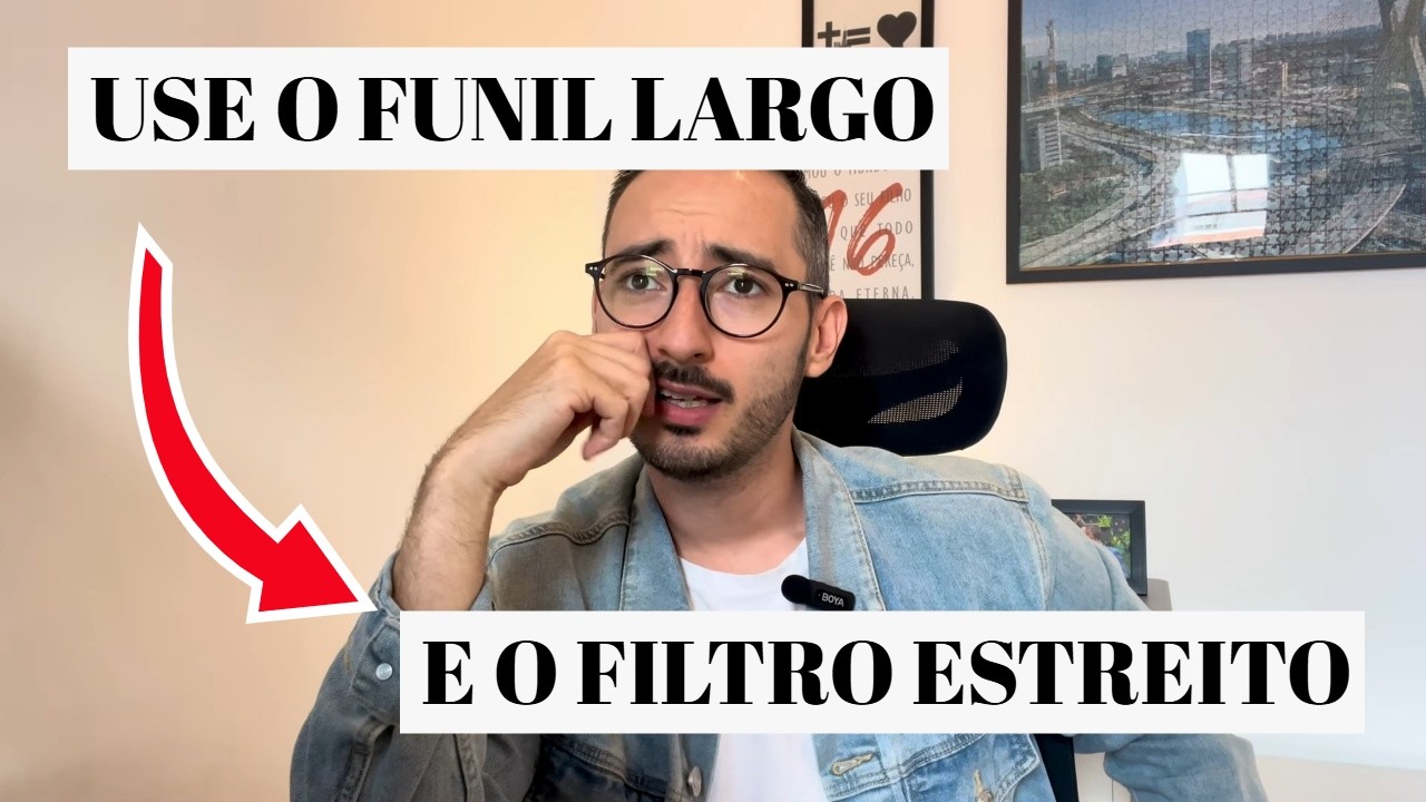 Por que sua FATURA sempre ASSUSTA? (A regra do FUNIL)
