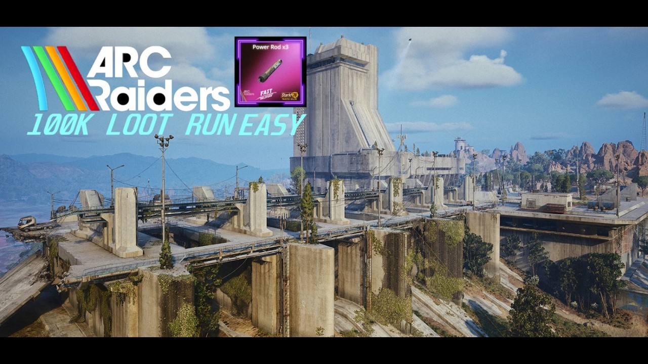 MY NEW EASY LOOT RUN in arc raiders 60k-100k #goop #arcraiders #easy