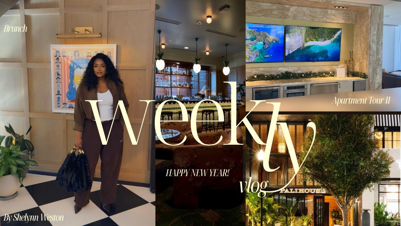 Weekly Vlog|Apartment tour II, Trying new brunch spots + morning walks #2026