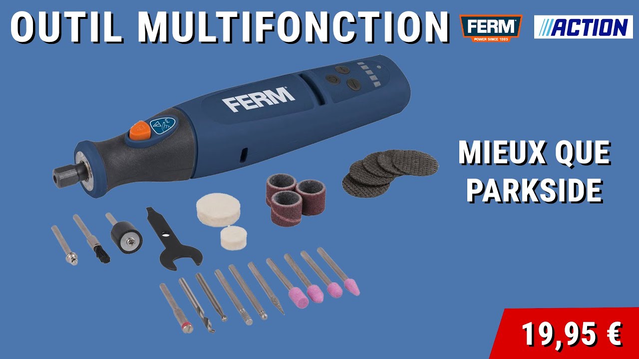 Review et Test Outil multifonction sans fil FERM (avis)
