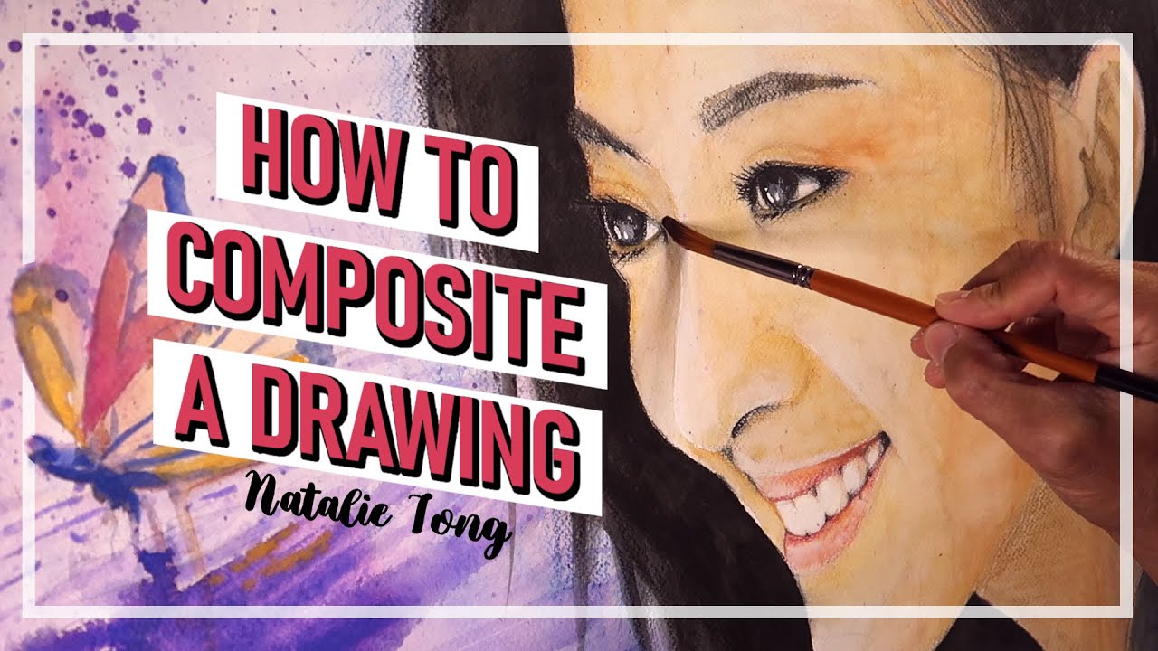 How to composite a drawing - Natalie Tong 唐詩詠