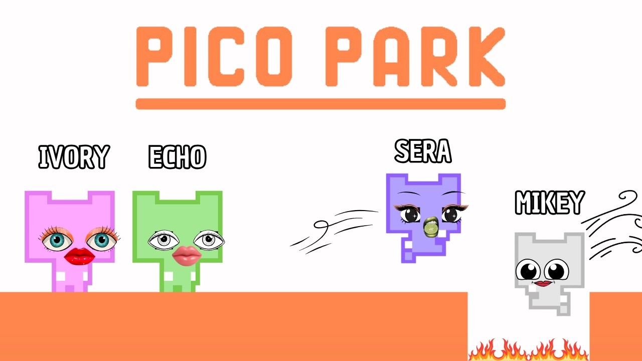 Simulador de Burnout ~ Pico Park - Ft @SeraphielMedarda , @ivorypale.mp5 , @Mikeeyzz !