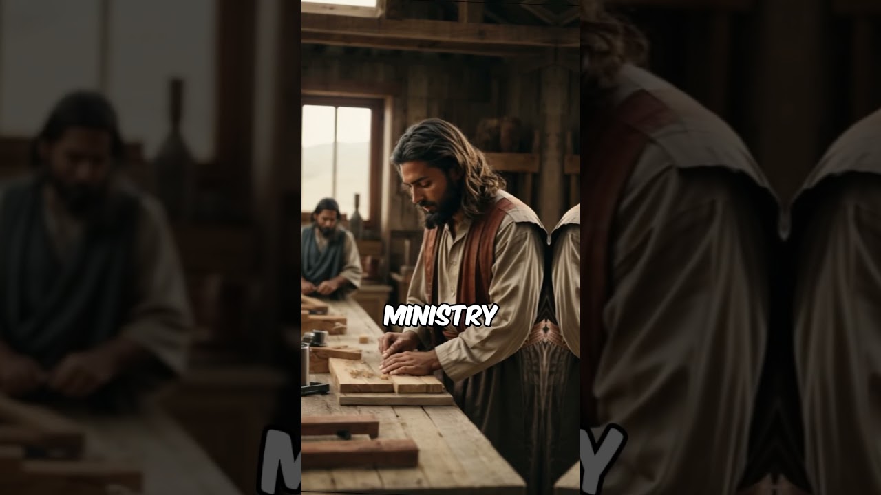 What was Jesus Profession before he started his ministry? #jesus #christ #shorts