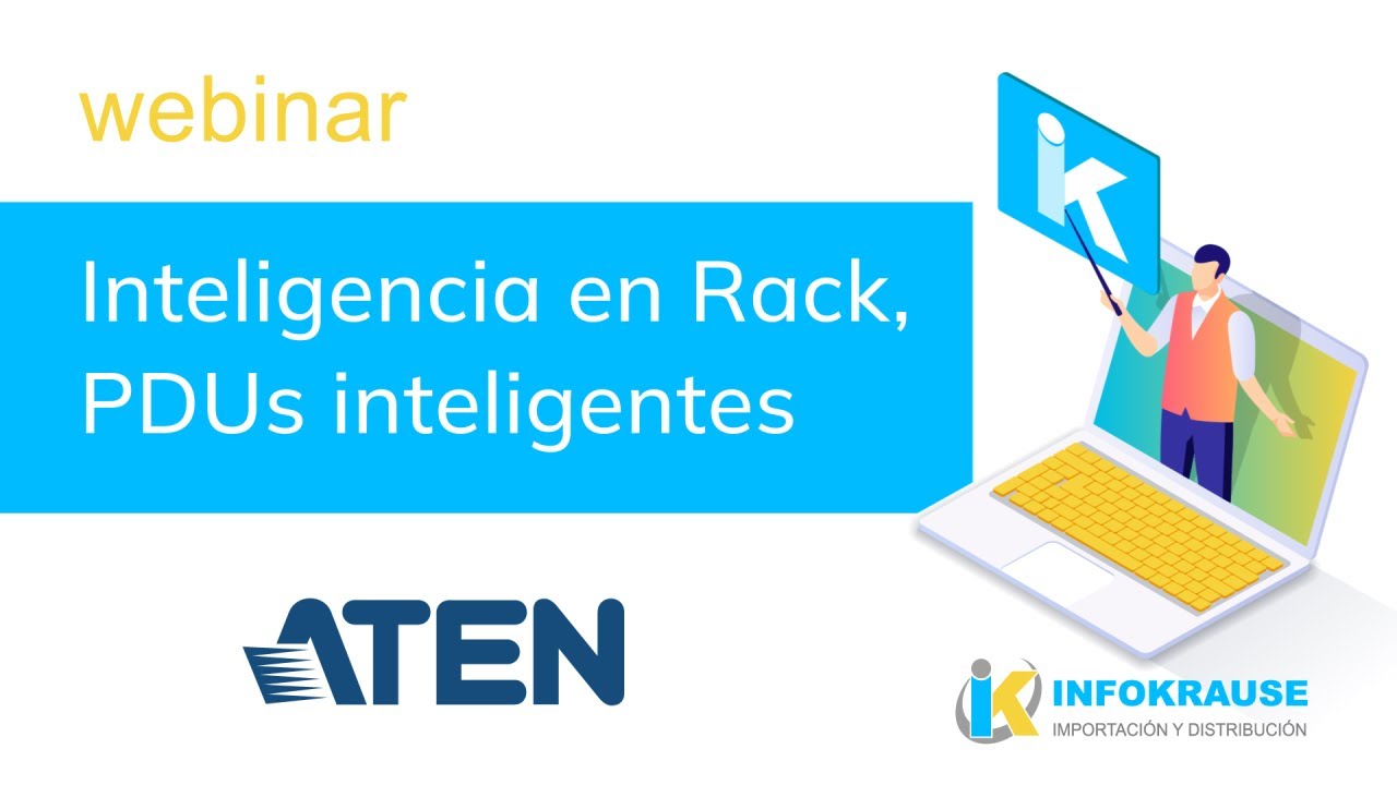 Inteligencia de Energía en Rack. PDUs inteligentes de ATEN - webinar
