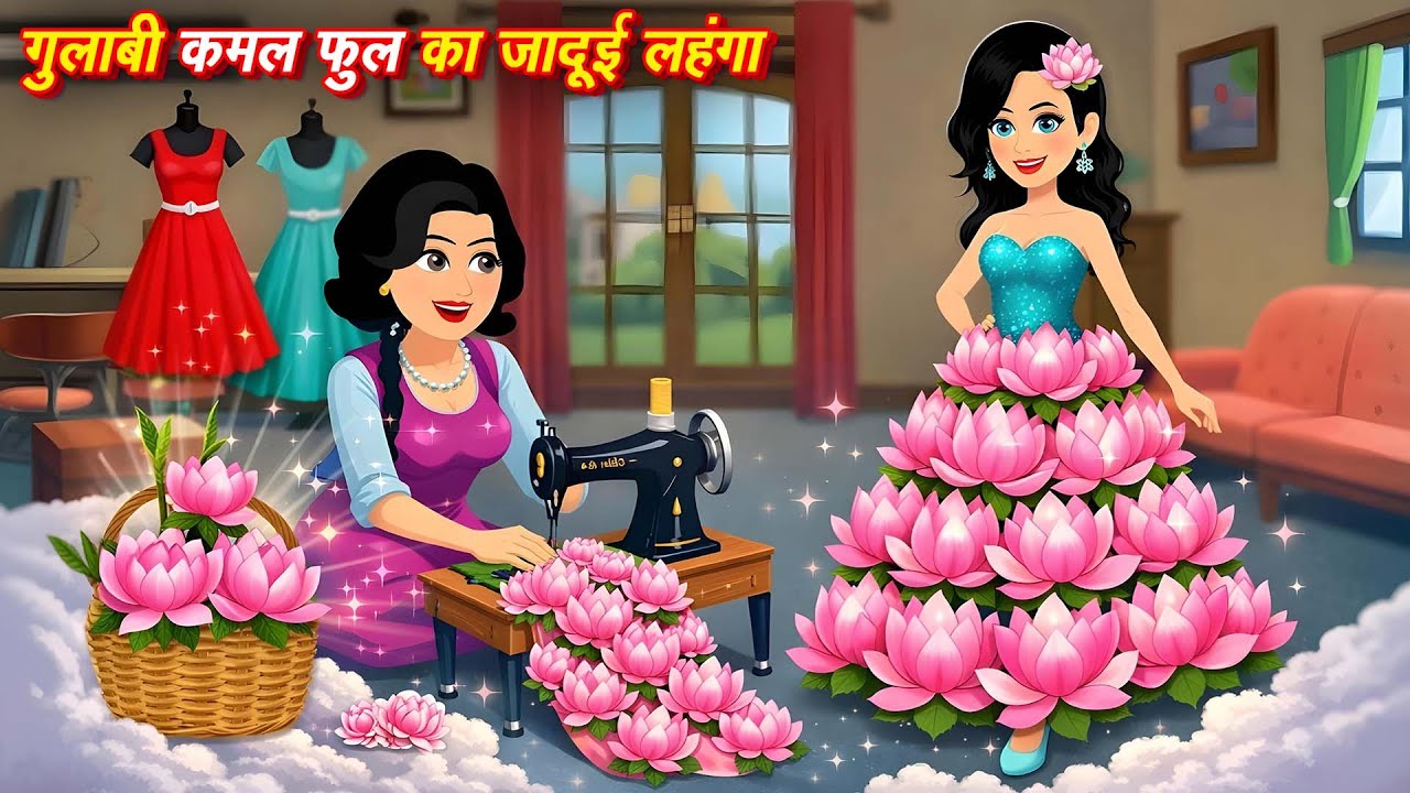 Jadui Kahani New 2026 || Gulabi Kamal Ful ka Jadui Frock || Jadui Story || Kahaniya 2026 | New Story
