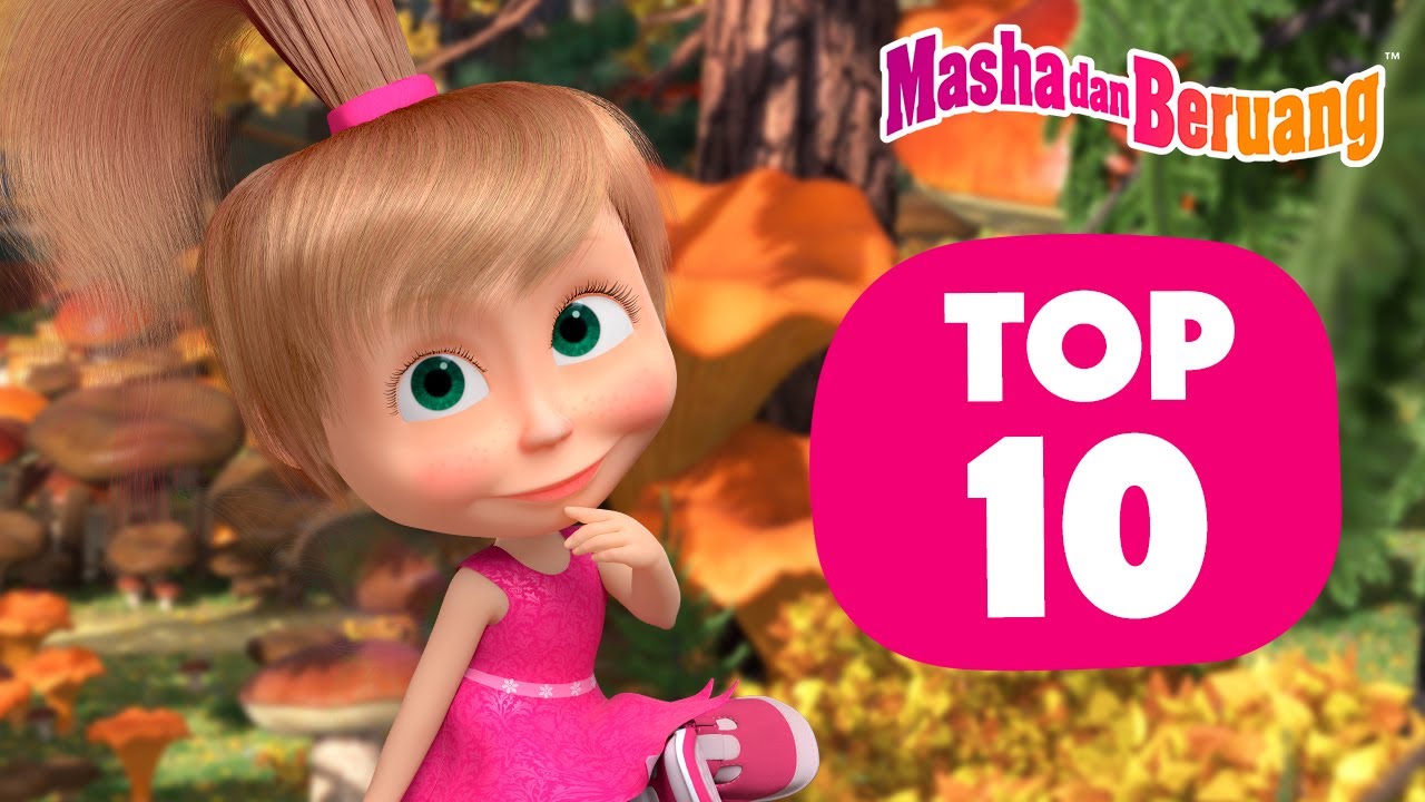 🍂☔ Top-10 Episode Musim Gugur 🍁🎒 Koleksi kartun episode terbaik 🎬 Masha dan Beruang