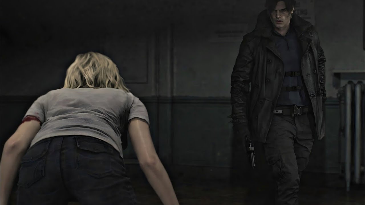 Resident Evil 9 Requiem &mdash; Леон встречает Грейс. Сцена 4K.