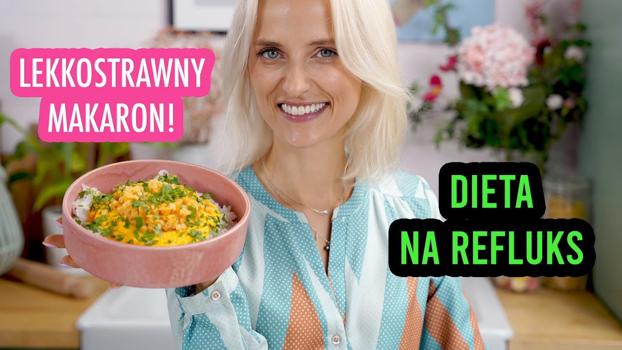 Dieta na REFLUKS i przepis na lekkostrawny MAKARON RYŻOWY  | OdżywiONA