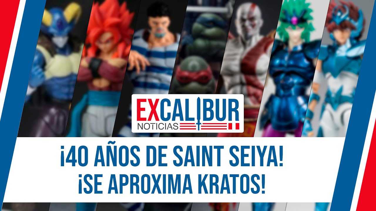[NOTIEXCALIBUR] #122 | 📣⚔ &iexcl;40 A&Ntilde;OS DE SAINT SEIYA! &iexcl;SEIYA V3 EX OCE!