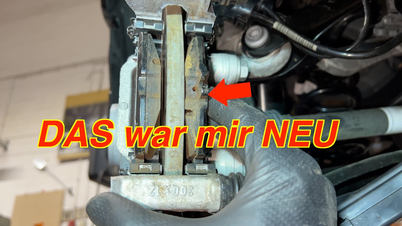 Bremse hinten raus+rein an C Klasse 206 #drehmoment