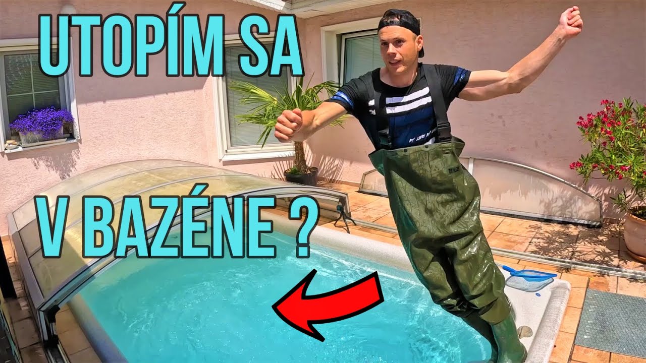 Utop&iacute;m sa v baz&eacute;ne ?🏊 keď m&aacute;m prsačky !😱 Lov R&yacute;b v Prsačk&aacute;ch