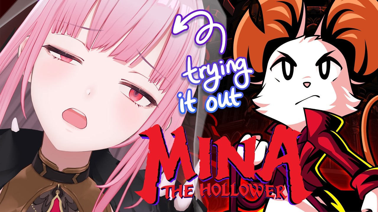 【Mina the Hollower】oh shxt, a rat #calliolive