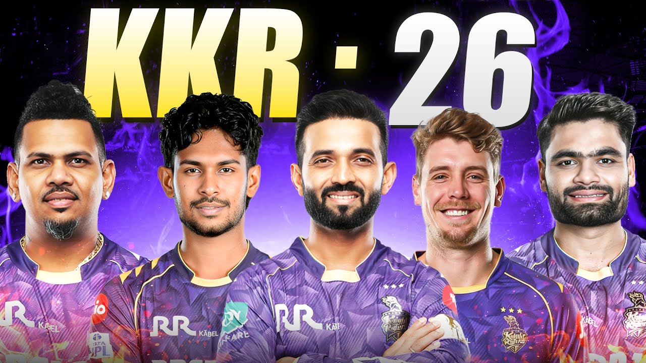 Kolkata Knight Riders 2026 | Can KKR’s Mega Rebuild Win the IPL? Full Auction & Squad Analysis