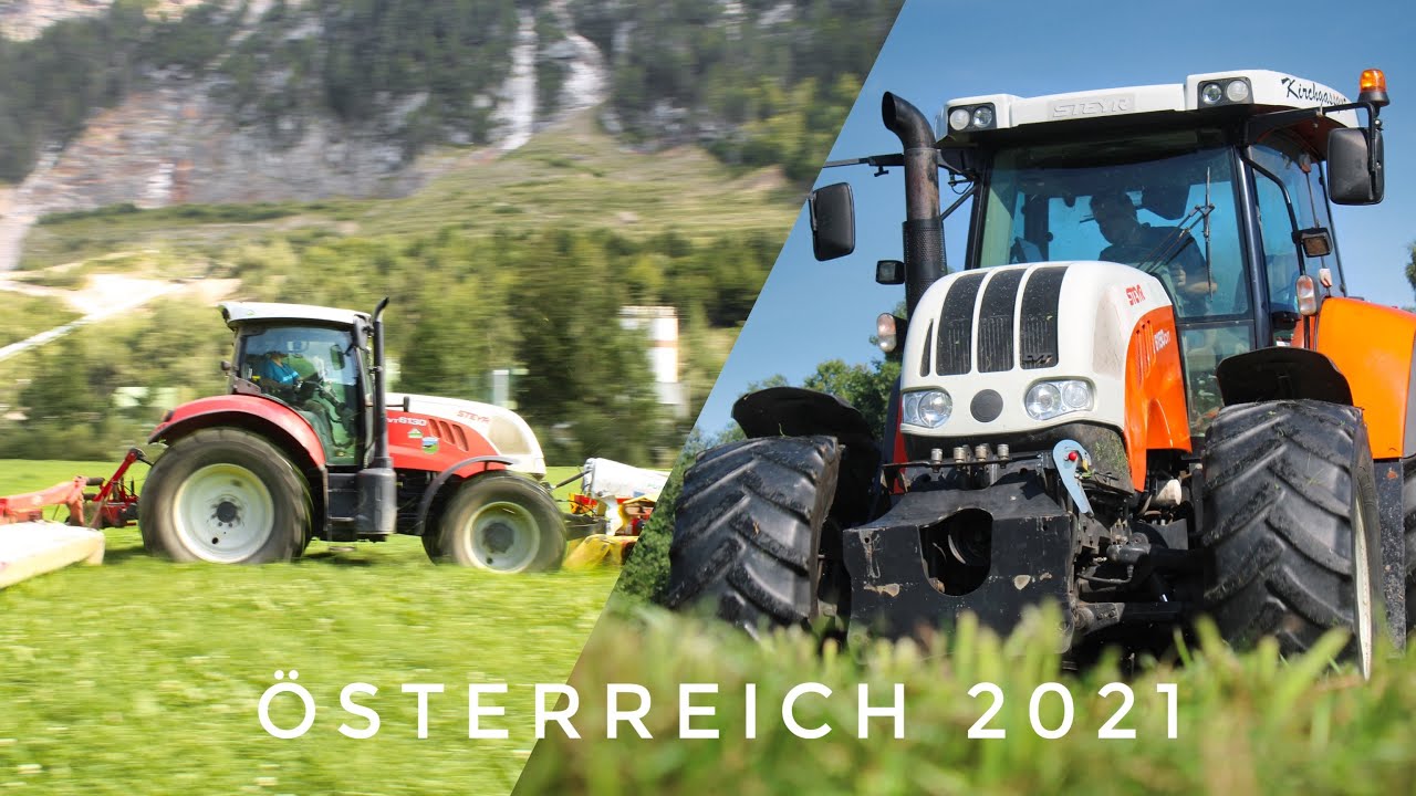 GEBALLTE STEYR POWER IN DEN ALPEN! | Steyr 6130 CVT & 6150 CVT | Agrartechnik Hallertau