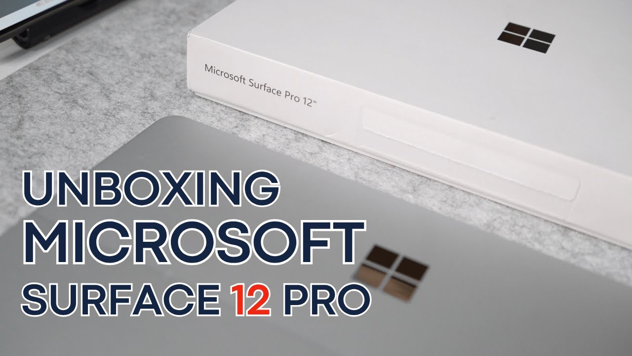 Pertama Di Indonesia Unboxing Windows Surface Pro 12