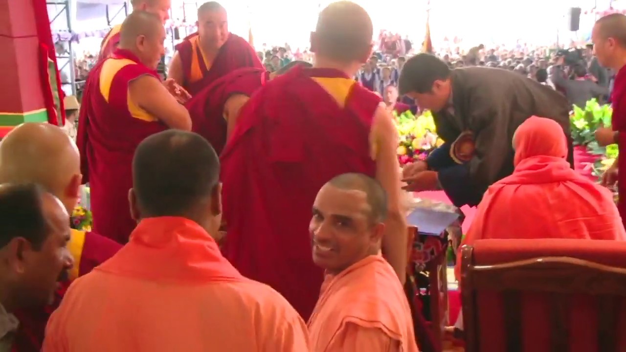 78th Birthday of His Holiness the Dalai Lama at Sera Jey Monastery, Karnataka