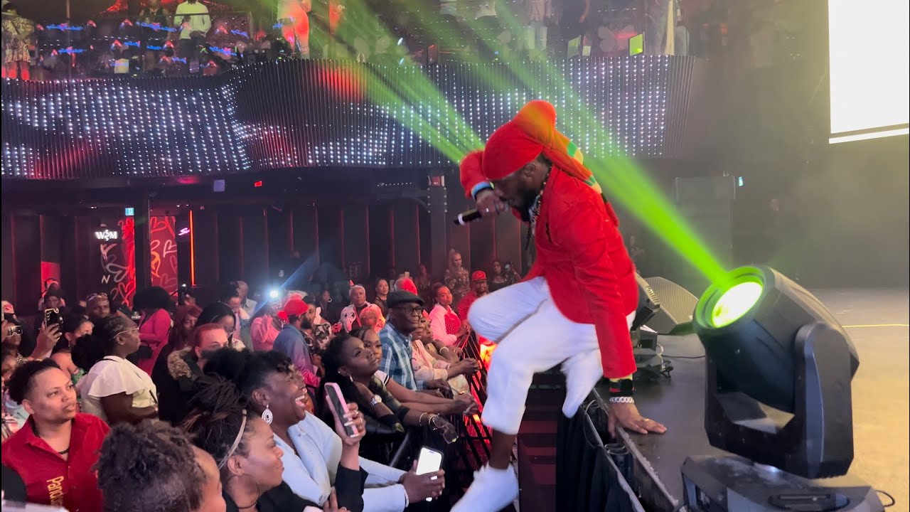 Natty King First Performance In Toronto 🇨🇦 AT Wonderful Vibrations Rebel Nightclub