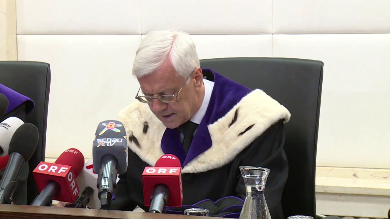 VfGH: Öffentliche Verkündung 3. Piste Flughafen Wien