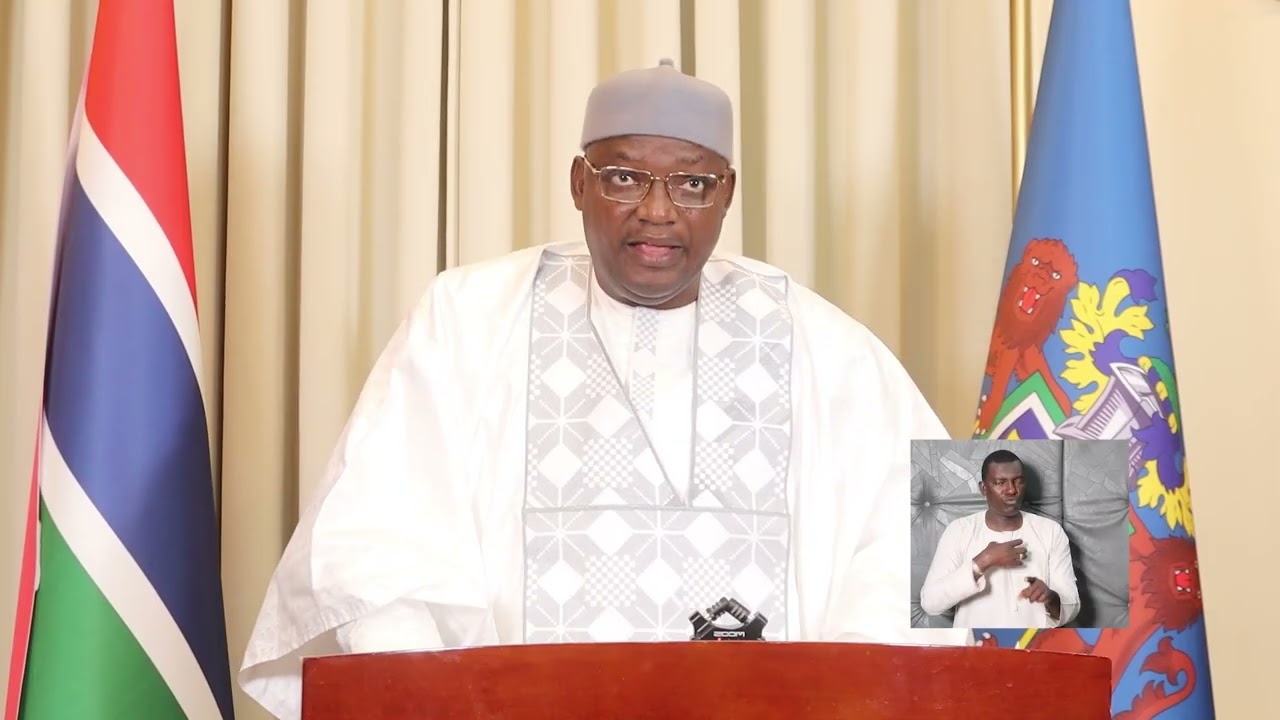 Statement By HE Adama Barrow on The Tragic Maritime Accident of Jinack Village