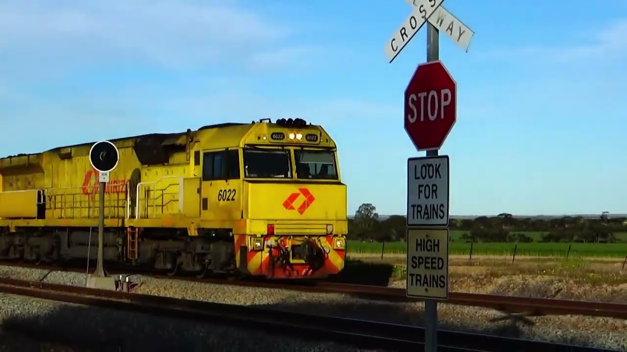 6022, ACC6032, 6023 on 4UP1 Tronox loaded mineral sands. Two locations, at  BURRACOPPIN and BAANDEE