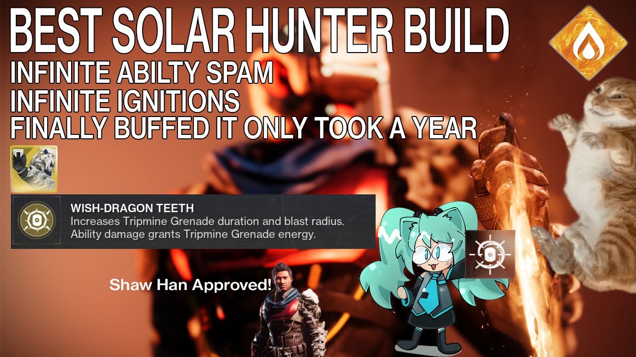 The Best Solar Hunter Build in Destiny 2 | Young Ahamkara's Spine | Solar |