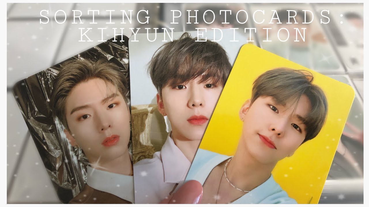 SORTING PHOTOCARDS #1 | MONSTA X KIHYUN EDITION✨