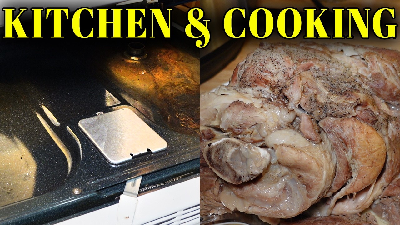 KITCHEN & COOKING HOMEMAKING! Full Kitchen Reset & Cozy Homemade Pork Roast Dinner 🧼🥩