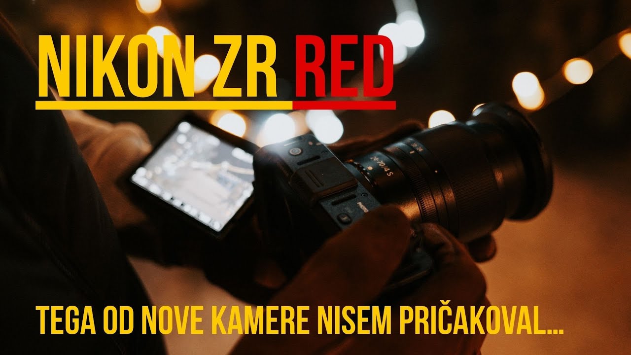 Nikon ZR RED me je ŠOKIRAL! Tega od nove kamere nisem pričakoval…