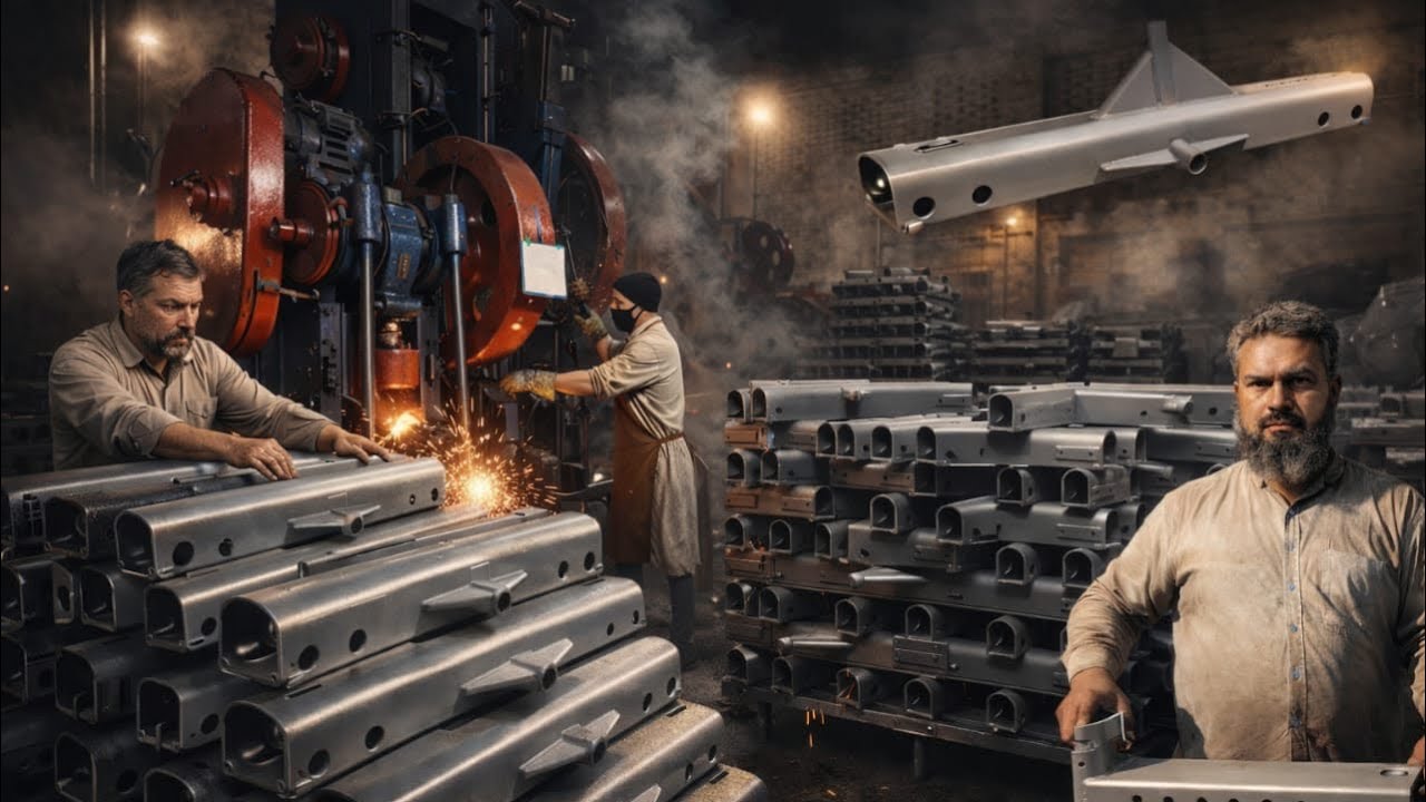 How Mega Factories Manufacture Fiat 480 Tractor Front Axle & End Arms