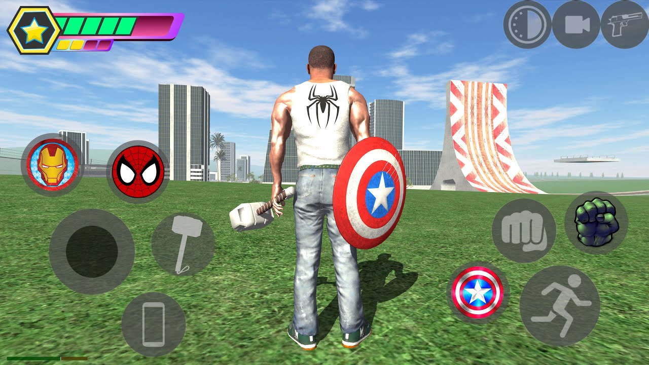 Franklin Become Avengers - INDIAN BIKES DRIVING 3D