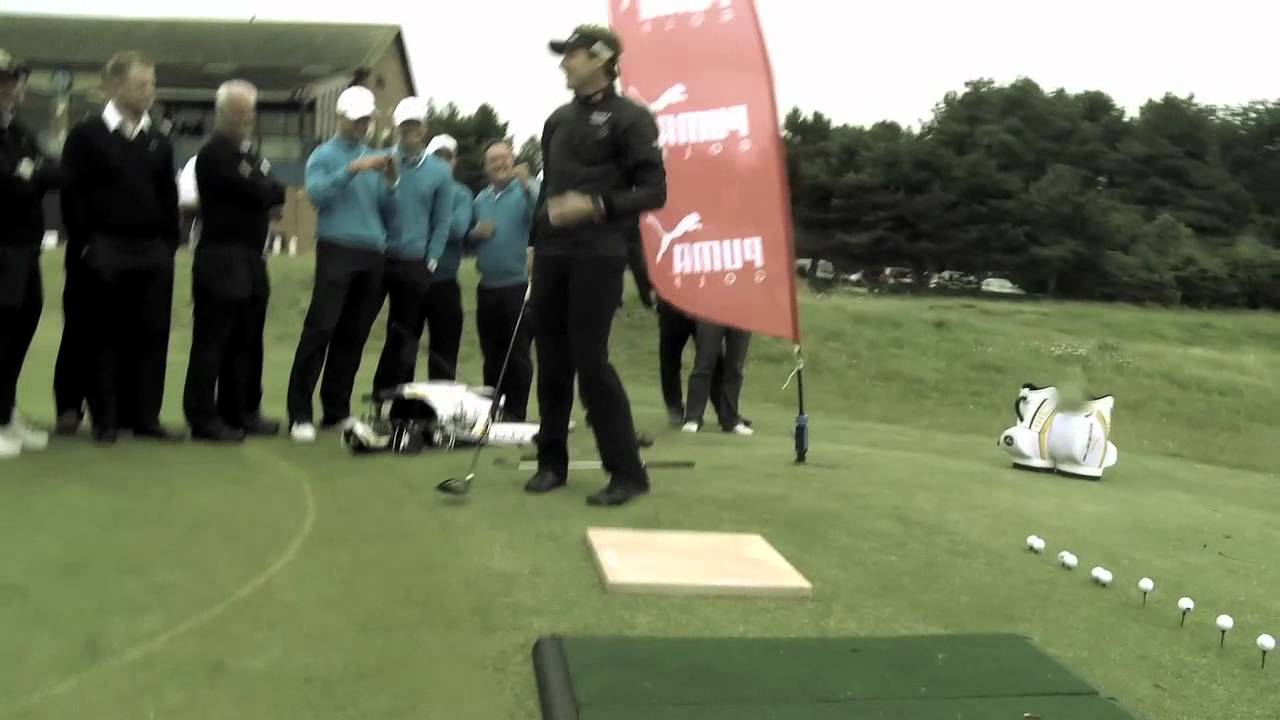 The World's Best Golf Trick Shot Double Act - Ian Poulter & Geoff Swain