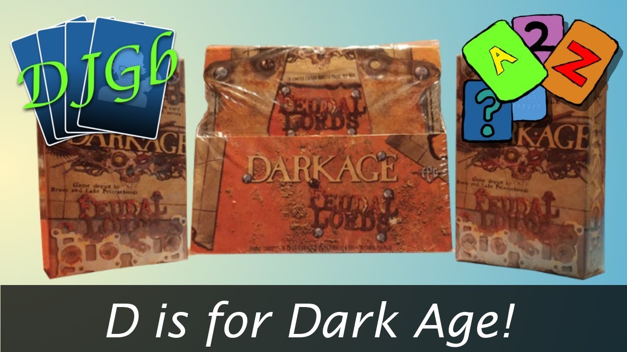 D is for Dark Age! - A to Z of Obscure Trading Card Games
