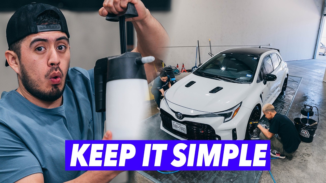 Прекратите покупать слишком много средств для детейлинга (это не так уж сложно).