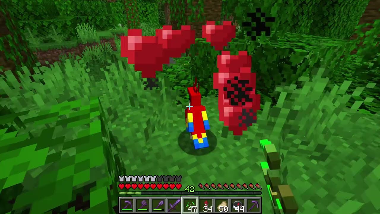 Parrot Breeding guide, can you breed the bird to make the baby birds ? - Minecraft 1.21